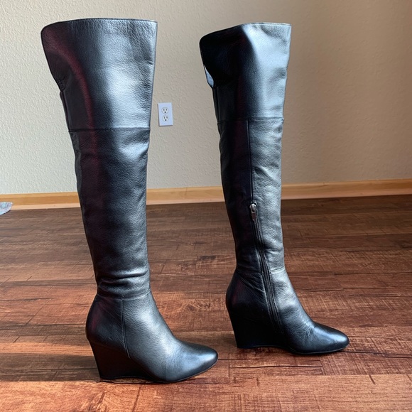 via spiga wedge boots